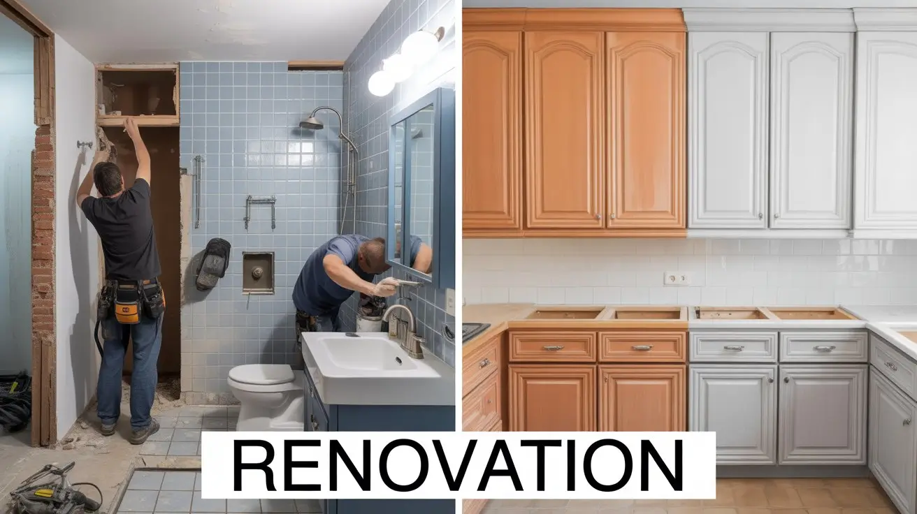 Home Improvement vs Renovation: Key Differences Explained

